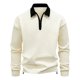 thumbnail image 1 of Kalauyu Mens Long Sleeve Shirts Fashion Color Block Zipper T Shirts, 1 of 7
