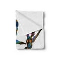 thumbnail image 2 of African Soft Flannel Fleece Throw Blanket, Dance Performed by Women in Traditional Dresses, Cozy Plush for Indoor and Outdoor Use, 50" x 70", Multicolor, by Ambesonne, 2 of 5
