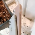 thumbnail image 4 of Compatible with iPhone 13 Pro Max Case 6.7 Inch [Not Fit 13/13 Pro] for Soft Rubber Liquid Silicone Gold Heart Pattern Slim Protective Case for Women Girls for iPhone 13 Pro Max-(Brown), 4 of 8
