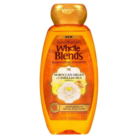 Garnier Whole Blends Moroccan Argan and Camellia Oils Illuminating Shampoo 12.5 fl oz