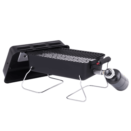 Char-Broil - Portable Deluxe Gas Grill - Black