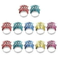 thumbnail image 2 of 12PCS Sparkling Headband HAPPY NEW YEAR Glitter Paper Tiaras Party Accessory (Random Color), 2 of 6