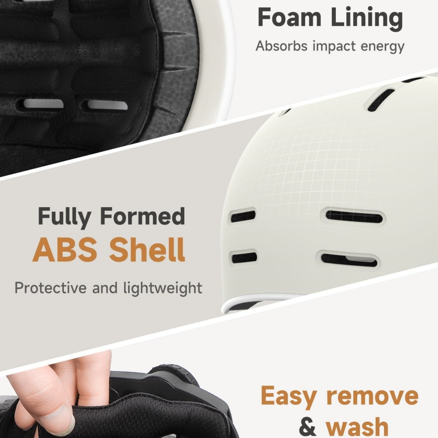 Bike Helmet for Adults,Adjustable Cycling Helmet for Men & Women [Safety Certified] Bicycle Helmet for Commuting, Road Biking, Skating with Adjustable Dial