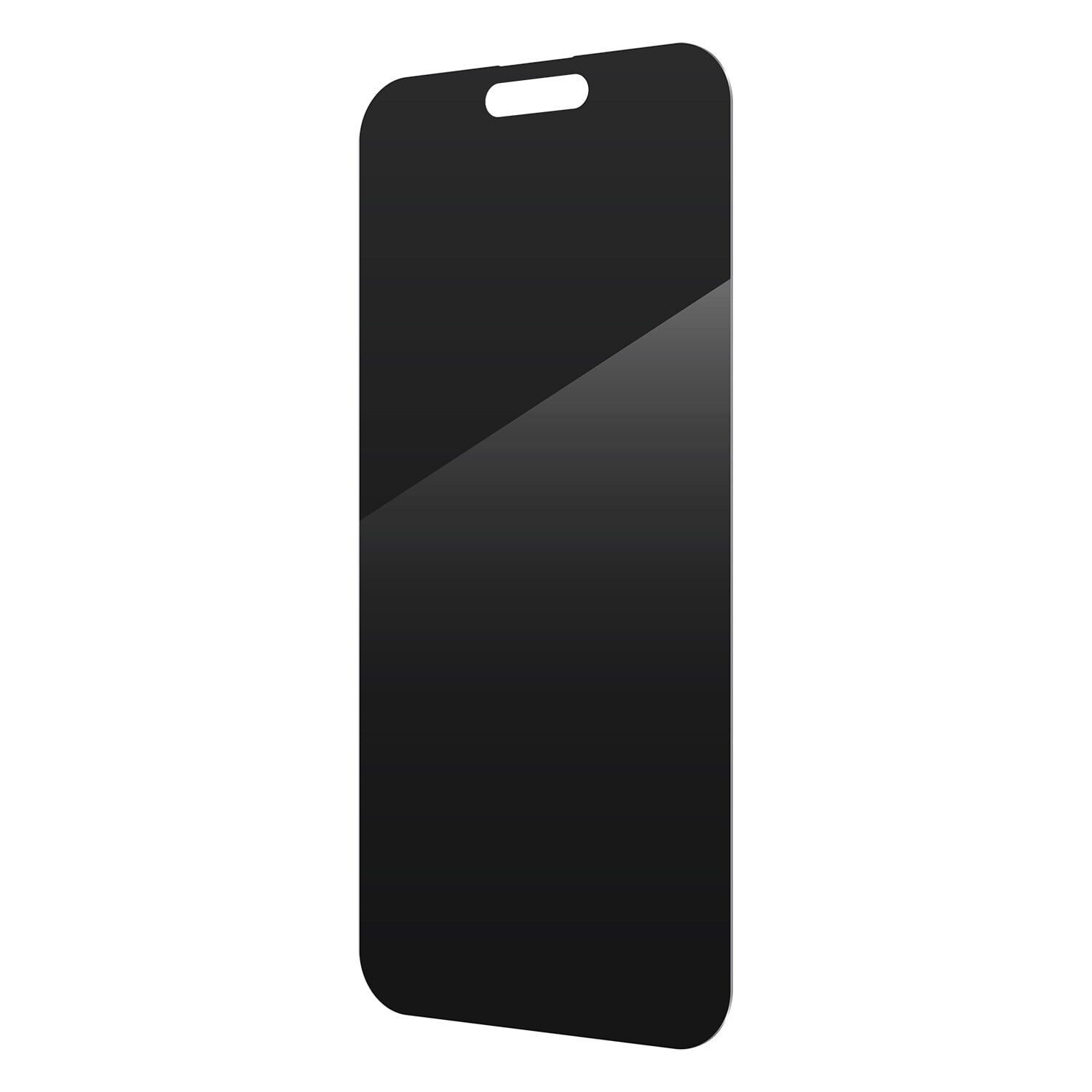 ZAGG InvisibleShield Glass Elite 2-Way Privacy Screen Protector for iPhone 16 Plus/15 Plus