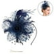 thumbnail image 2 of Sombreros para mujer de los años 50 con velo, flor, cóctel, boda, fiesta de té, iglesia, Derby, sombrero de malla, sombrero de copa, Jockey Club, accesorios para el cabello, 2 of 8