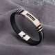 thumbnail image 1 of Fiudx Pulsera de Titanio, Elegante Pulsera Magnética, Diseño Que Favorece La Circulación de Energía Negativa, Ajuste Fácil de Usar, Regalo Perfecto para Cualquier Ocasión, para Hombres y Mujeres, Mat, 1 of 2