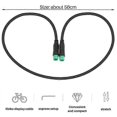 thumbnail image 1 of Electric Bicycle Ebike 5 Pin Male to Male Display Extension for Motor BBS01/BBS02/, 1 of 5
