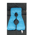 thumbnail image 3 of Almohada Para Embarazo Y Lactancia Jumbo Xtellar Negro Con Turquesa Geométrico, 3 of 3