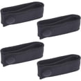 thumbnail image 1 of 4 soportes para correas de esposas de 5,75 pulgadas, correas de cinturón de esposas con broche único, cinturón de esposas de nailon negro con gancho de liberación rápida para uso policial., 1 of 6