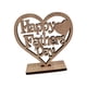 thumbnail image 2 of Decoración de corazón de madera Regalos del Día del Padre Adornos Regalos de amor en forma de corazón para Estilo A, 2 of 9