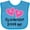 Turquoise, variant on Inktastic My Godmother Loves Me Hearts Girls Baby Bib