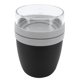 thumbnail image 3 of Contenedor de almuerzo portátil, taza, tarro de comida, tazón de preservación de viaje, taza de preservación para Picnic, color negro, 3 of 14