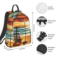 thumbnail image 2 of Balery Beach Umbrella Sunset Mochila Ligera para Hombres y Mujeres – Resistente y Impermeable, Ideal para la Escuela, el Trabajo, los Viajes y el Uso Diario, 2 of 7