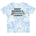 thumbnail image 3 of Inktastic Great Grandmas Little Cowboy with Cowboy Hat and Boots Boys Toddler T-Shirt, 3 of 5