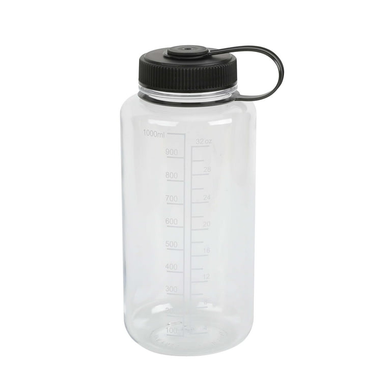 Ozark Trail Tritan Wide Mouth Water Bottle, 32 Fluid Ounces, Clear Ozark Trail Tritan Wide Mouth Water Bottle, 32 Fluid Ounces, Clear
