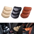 thumbnail image 2 of 1x Armrest Pad Cover Center Console Box PU Leather Cushion Mat Car Accessories，Brown, 2 of 5