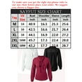 thumbnail image 2 of SAYFUT Womens Elegant Bow Tie Neck Blouse Office Work Chiffon Blouse Shirts Tops Long Sleeves Solid Blouses Tops Plus Size, 2 of 8
