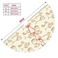 thumbnail image 3 of Lsque Funny Pigs Print Christmas Tree Skirt, Tree Skirt with Ties or Velcro, Perfect for Holiday Decorations, Halloween, and New Year-36", 3 of 7