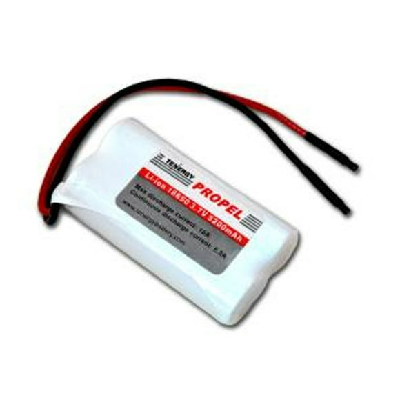 3.7 Volt Lithium Ion Battery Pack (5200 mAh) with Protection IC