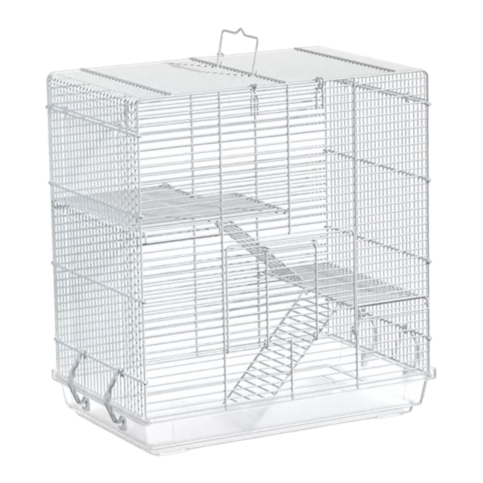 Serenable Bird Cage with Removable Bottom Tray with Handle Pet Supplies Birdcage Parrot Cage for Parakeet Small Conure Finches Ringneck