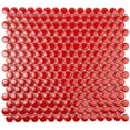 thumbnail image 5 of Cirkel 11.46 in. x 12.4 in. Glossy Red Porcelain Mosaic Wall and Floor Tile (9.87 sq. ft./case) (10-pack), 5 of 6