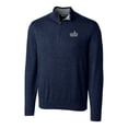 thumbnail image 2 of Men's Cutter & Buck Navy Old Dominion Monarchs Lakemont Quarter-Zip Pullover Sweater, 2 of 3