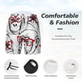 thumbnail image 3 of Rateoe Monkey Pattern Men’s Swim Shorts with Compression Liner – Double-Layered Quick-Dry Swimwear, Comfortable & Stretchy Beach Shorts-3X-Large, 3 of 6