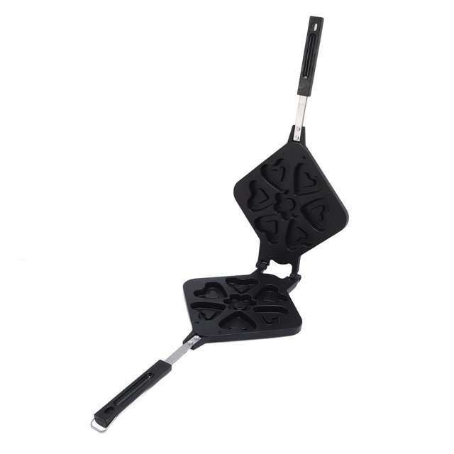 Waffle Heart Shape Waffle Maker Pan Non Stick Double Sided Baking Pan Breakfast Maker Small Kitchen Appliances
