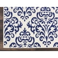 thumbnail image 4 of Nourison Grafix Damask White/Blue 7'10" x 9'10" Area Rug, (8x10), 4 of 5
