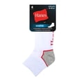 thumbnail image 2 of Calceta Hanes para Hombre, Tipo Quarter Diseño Liso Multicolor 4 Pares Unitalla, 2 of 4