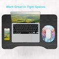 thumbnail image 4 of SHIQI-Small Mouse Pad 6 x 8 Inch, Takes up Wrist and Mouse Space, Waterproof Compact Mini Mouse Mat for Laptop Computer Wireless Mouse Keyboard Home Office Travel,Pink Watercolor, 4 of 4