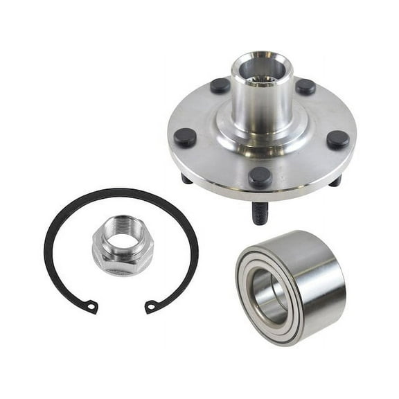 Front Axle Bearing and Hub Assembly Repair Kit 2 Piece Kit - Compatible with 1998 - 2003 Toyota Sienna 1999 2000 2001 2002