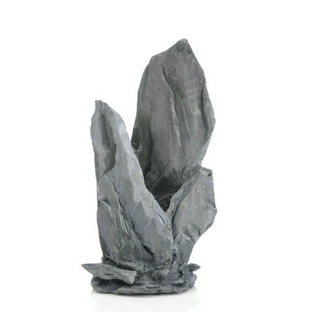 UPC: 0822728006634 | biOrb Medium Gray Slate Stack Sculpture