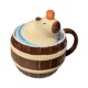 thumbnail image 3 of Taza de café Capybara cerámica Boca ancha Dibujos animados para leche Café Latte, 3 of 9