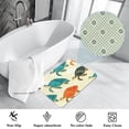 thumbnail image 3 of Turtle Non-Slip Polyester Indoor Floor Carpet Rug - Machine Washable Door Rugs, 3 of 6