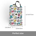 thumbnail image 3 of KLL Turtle Laundry Hamper,Large Canvas Fabric Lightweight Storage Basket Toy Organizer Dirty Clothes Collapsible Waterproof, 3 of 6