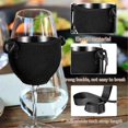 thumbnail image 5 of 4PCS Portable Wine Glass Holder Strap Wine Sling Yoke Glass Holder Support Neck Strap for Birthday, 5 of 5