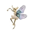 thumbnail image 1 of 1 broche de elfo de alas transparentes, mini broche de circonita con incrustaciones de ángel, accesorios para la ropa, suéter, chamarra, cuello, pin para mujer, 1 of 4