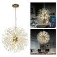 thumbnail image 4 of LED Lamp Ceiling Light Modern Chandelier Living Room Bedroom Pendant Lights Golden, 4 of 7