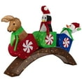 thumbnail image 2 of Northlight Lighted Winter Friends Christmas Coaster Outdoor Decoration - 4.5' - LED Warm White, 2 of 6