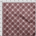 thumbnail image 4 of oneOone Polyester Spandex Dark Brown Fabric Geometric Sewing Fabric By The Yard Printed Diy Clothing Sewing Supplies 56 Inch Wide, 4 of 4