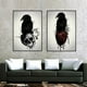 thumbnail image 4 of Carteles e impresiones de animales, Cuervo, Calavera, corazón, Granada, alce, búho, pintura en lienzo, imágenes artísticas de pared para Bar, habitación de Club, decoración del hogar, regalo, 4 of 4