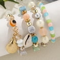 thumbnail image 5 of 4pcs Bohemia Capa Pulsera Cordón de cuentas Set Pulsera elástica, 5 of 5