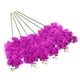 thumbnail image 3 of 3 piezas de tallos de orquídea artificial a granel, orquídeas de gran flor real de 37 pulgadas de alto, 9 flores falsas de Phalaenopsis para decoración de hogar y boda (3 piezas, púrpura), 3 of 7