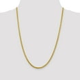 thumbnail image 2 of 14K Yellow Gold chain Spiga (Wheat) Diamond-cut 24 in 2.5 mm, 2 of 5