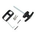 thumbnail image 2 of chengsi For Shed Barn T-Handle Lock Set Door Hardware With 2 Keys Zinc Alloy 1 Set, 2 of 10