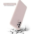 thumbnail image 5 of for Samsung A53 5G Case, Galaxy A53 5G Case Liquid Silicone Case Dual Layer Hybrid Hard PC Soft Silicone Gel Rubber Bumper Slim Shockproof Protective Phone Case for Samsung Galaxy A53 5G, Pink, 5 of 5