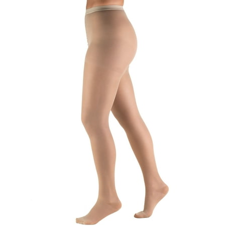 Truform Sheer Pantyhose: 15-20 mmHg, Nude, Tall (Best Tights For Tall Women)