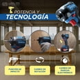 thumbnail image 4 of Atornillador de Impacto Industrial 1/4´ + 2 bat 4A DC, 4 of 12