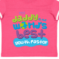 thumbnail image 4 of Inktastic My Daddy is the World’s Best Youth Pastor Boys or Girls Toddler T-Shirt, 4 of 5